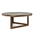 BENTLEY Decorative Table Metal Grained 3D model small image 2