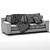 Elegant Bellotti-Ezio Sofa 2017 3D model small image 4