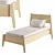 Lunar Twin Bed Frame Design 3D model small image 2