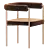 Modern Sleek Deephouse Manchester Chair 3D model small image 3