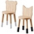 Modern Kids Table and Chairs 3D model small image 2