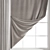 Polygonal Curtain 3D Model Kit 3D model small image 3