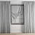 Polygonal Curtain 3D Model Kit 3D model small image 5