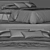 Modern Camille Bed 3D Model 3D model small image 4