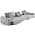 B&B Italia Andy Sofa 346cm 3D model small image 5