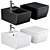 Villeroy & Boch Memento Ebony Toilet 3D model small image 1