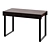 Modern Writing Desk in Shadow 3D model small image 1