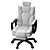 Modern Ergonomic High Back Chair 3D model small image 2