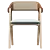 Elegant Mathilda Chair by Moroso 3D model small image 5