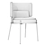 Sophisticated HC28 Mellow Chair 3D model small image 3