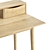 Modern Two Drawer Office Desk 3D model small image 6