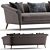 Sophisticated Parlor Sofa 2 3D model small image 2