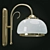 Alfa Paris 2512 Retro Wall Light 3D model small image 2