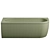 Luxury J-Shaped Bath Set 3D model small image 2