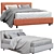 Modern Paco Bed - Bonaldo 3D model small image 5