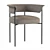 Elegant Carrie Dining Chair Model 3D model small image 1