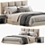 Fendi Casa Delano Bed 3D 3D model small image 1