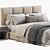 Fendi Casa Delano Bed 3D 3D model small image 2