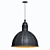 Seletti Quarantacinque Gray Pendant Lamp 3D model small image 1