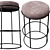 Modern Bar Stool Atollo 3D model small image 3