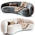 Elegant and Comfortable Julep Sofa 3D model small image 1