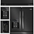 Whirlpool Black Stainless Kitchen Set 3D model small image 2