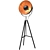 Modern Chicago Floor Lamp, Black 3D model small image 1