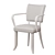 Modern Boundary Carver Chair 3D model small image 2