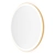 Airon Gold Round Brass Mirror 3D model small image 1