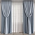 Vray Corona Curtain 3D Model 3D model small image 1