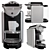 Zenius Professional Coffee Machine 3D model small image 1