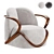 Giorgetti Hug Armchair 3D Model 3D model small image 1