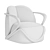 Giorgetti Hug Armchair 3D Model 3D model small image 4