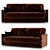 Vintage Furniture Collection-3D Model 3D model small image 6