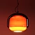 Kinoko Colored Glass Lamp 3D model small image 3