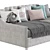 Convertible Sofa Bed Jolena 243 3D model small image 4