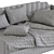 Convertible Sofa Bed Jolena 243 3D model small image 5
