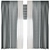 Velvet Satin Curtains Set 3D model small image 6