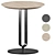 Modern Round Side Table 45cm 3D model small image 1