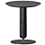 Modern Round Side Table 45cm 3D model small image 3