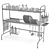Corona 4 Render Drying Rack 3D model small image 7