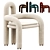 Circa 70 Armchair Contemporary Design 3D model small image 1