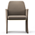 Stylish Aster Anthony Dining Chairs 3D model small image 2