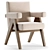 Sophisticated HAITH Dining Chair 3D model small image 1