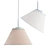 Modern Pendant Light Fixture, 45x22cm 3D model small image 2