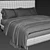 IKEA Dunvik Bed 3D Model 3D model small image 4