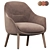 Modern Parla Remus Armchair Collection 3D model small image 3