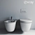Chic Duravit Darling New Set 3D model small image 7