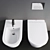 Chic Duravit Darling New Set 3D model small image 12