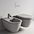 Chic Duravit Darling New Set 3D model small image 13